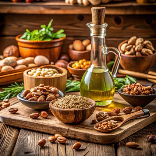 ओमेगा-3 के विविध स्रोत